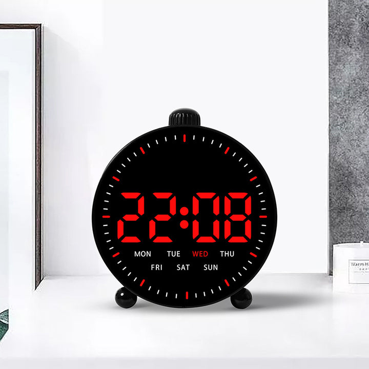 Digital Alarm Clock with LED Display