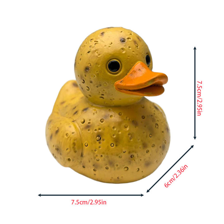 Funny Decor Rubber Duck with Sprinkles