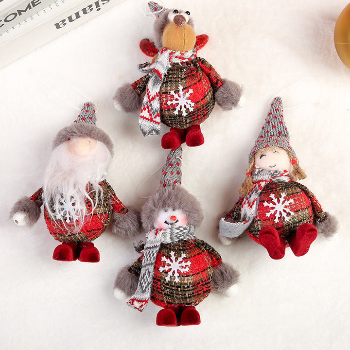 Cute Christmas figure in reindeer design