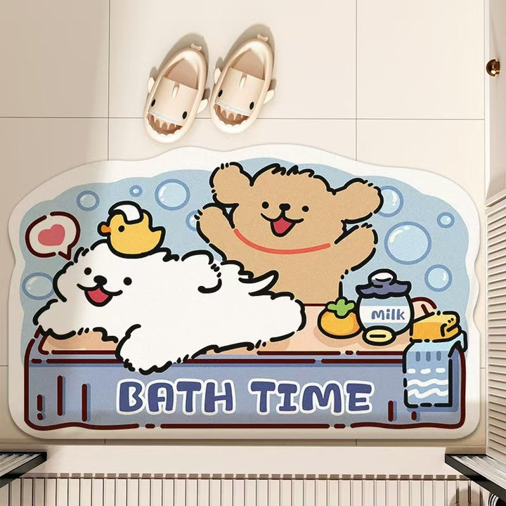Cartoon Bath Mat Avarnia