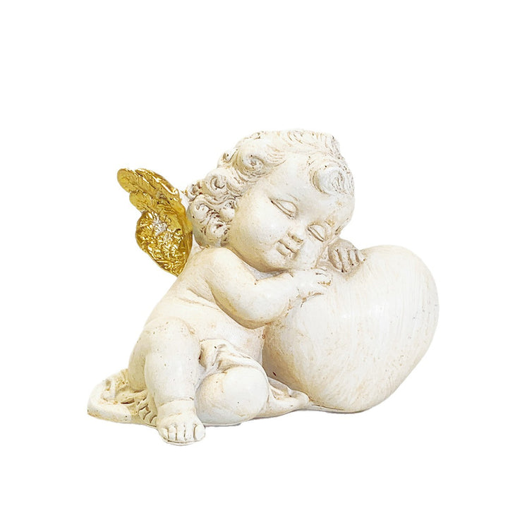 Charming angel figure with heart motif