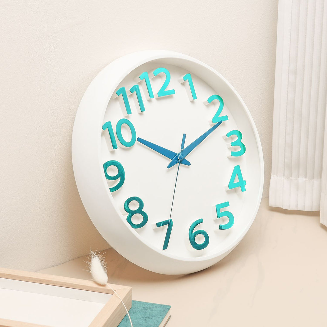 Wall clock in minimalist design