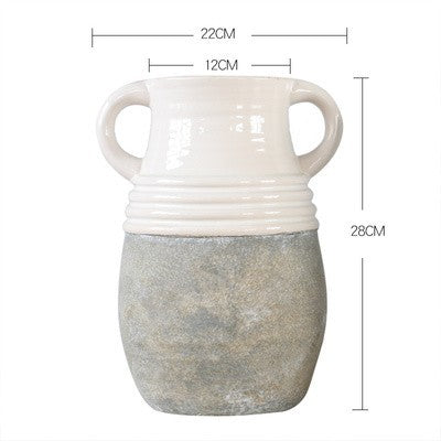 Decorative and modern ceramic vase