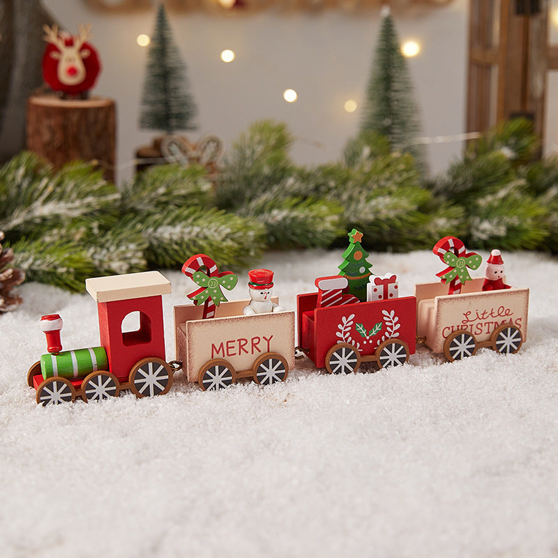 Decorative Christmas Train Set
