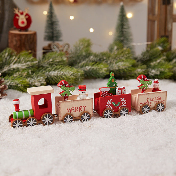 Decorative Christmas Train Set