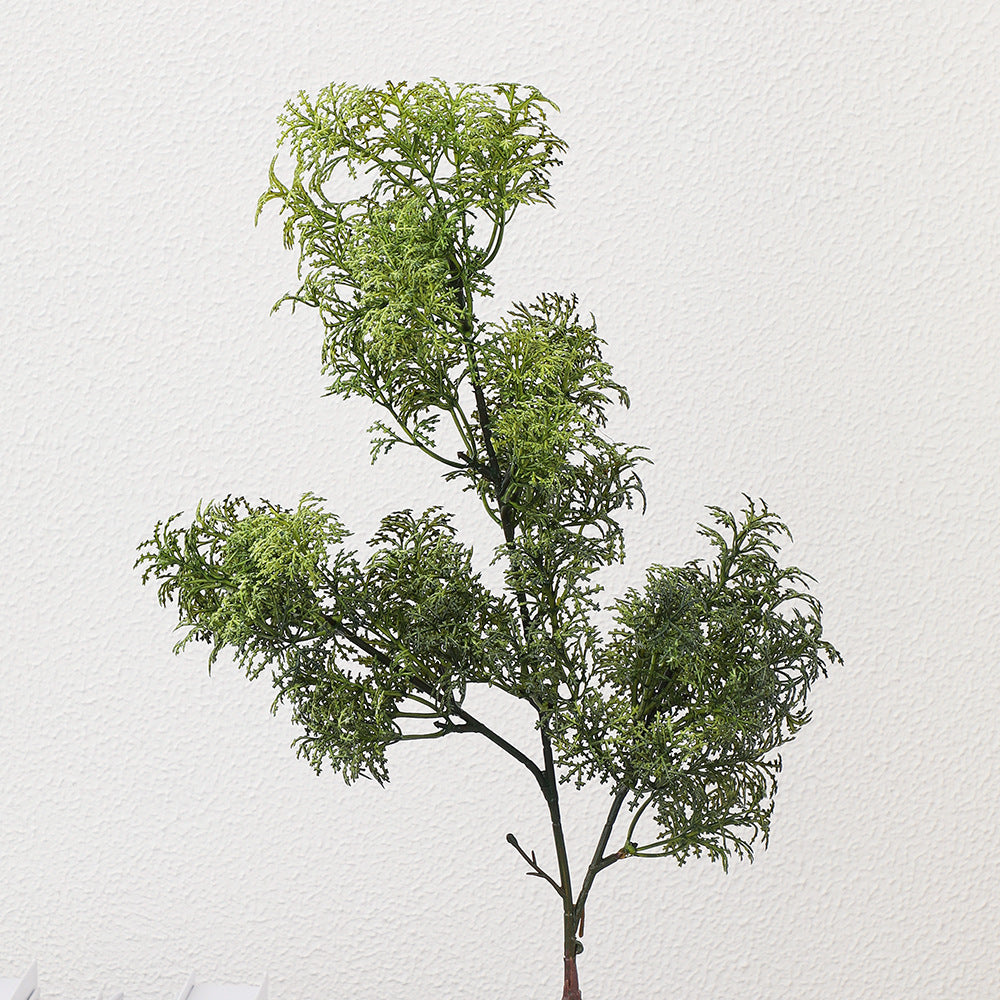 Artificial flower branch with delicate purple flowers