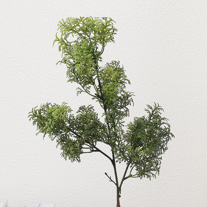 Artificial flower branch with delicate purple flowers