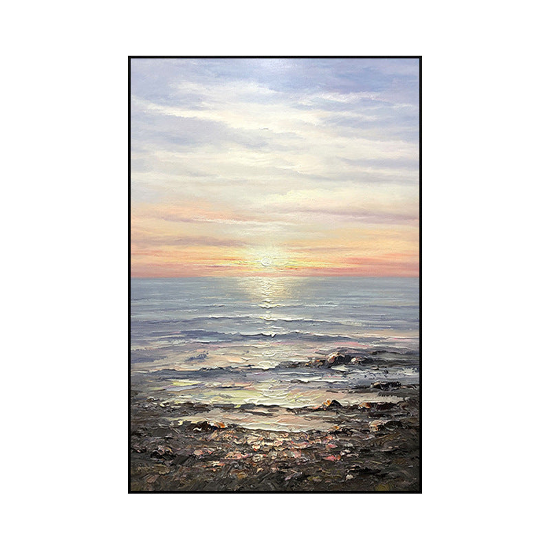 Coastal Sunrise Landscape Wall Art