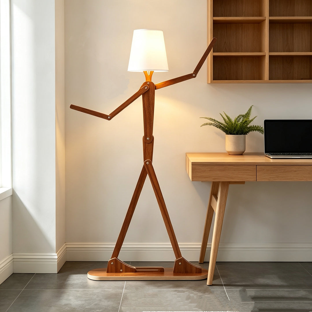 Creative adjustable floor lamp