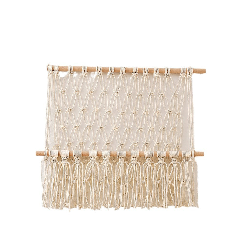 Macrame Toy Storage Hammock