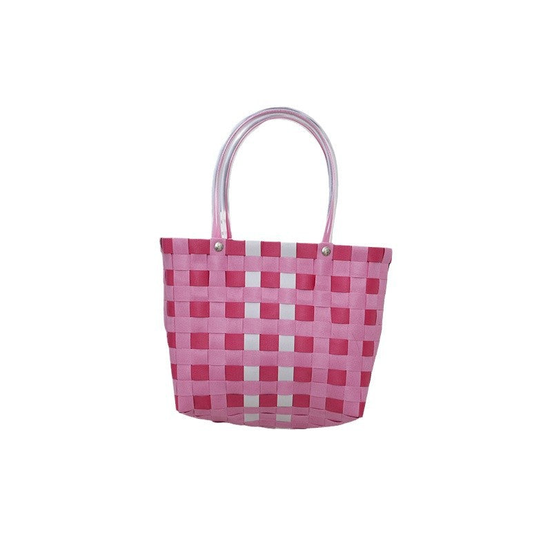 Woven Basket Bag