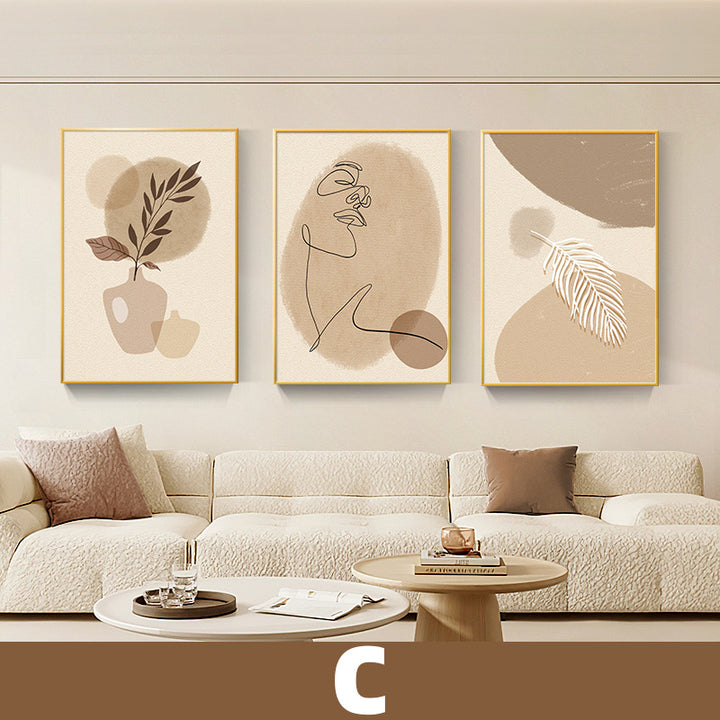 Abstract Line Art Gallery Set