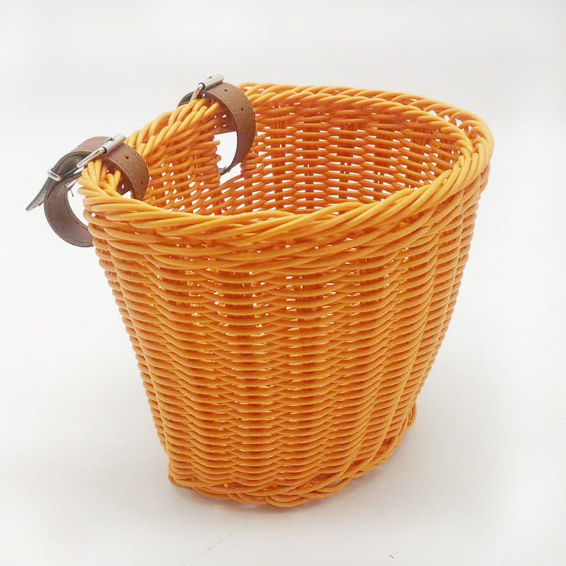 Robust bicycle accessory basket