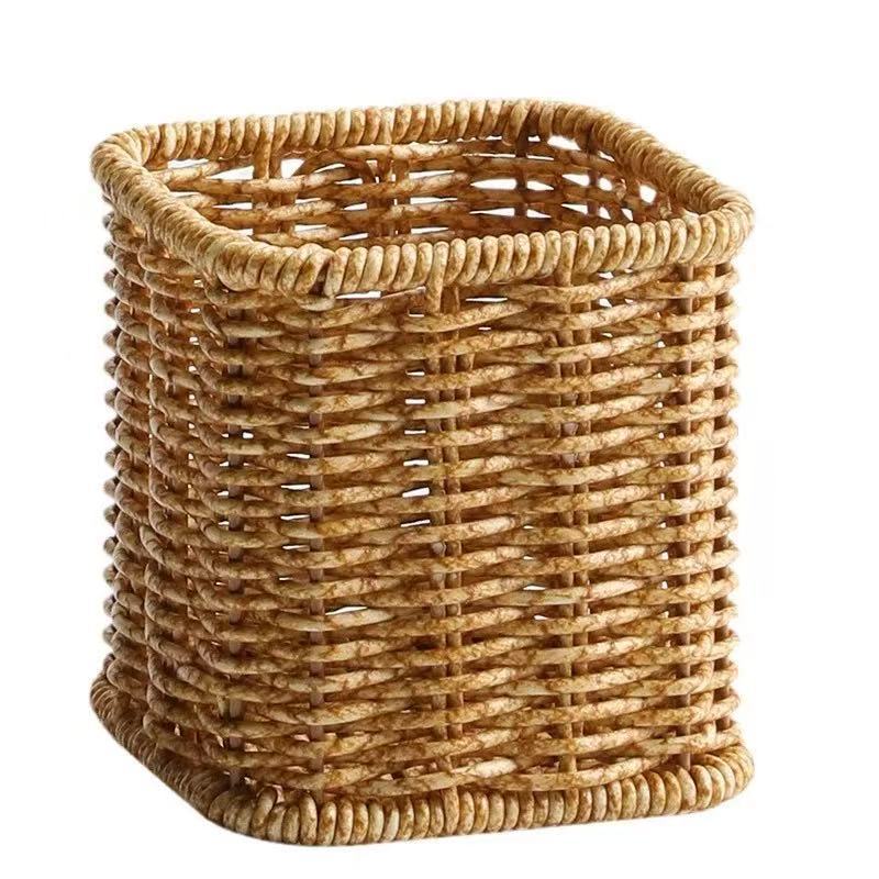 Handwoven Decorative Storage Bin