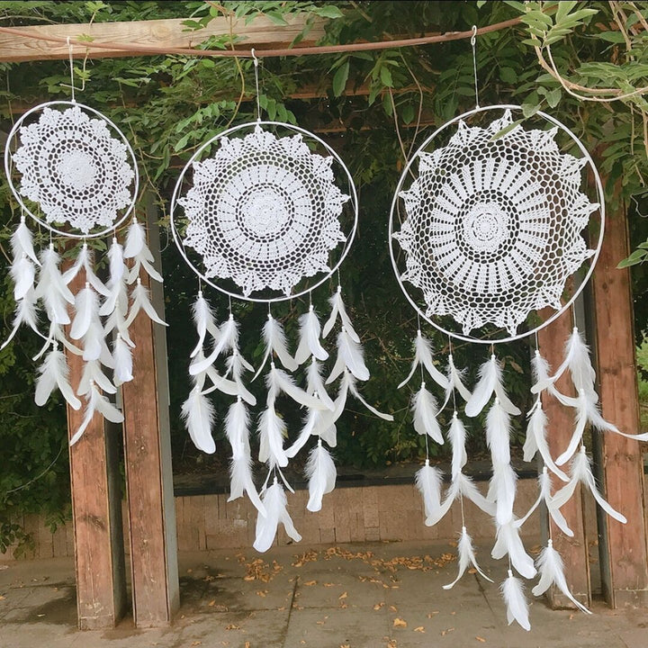 Bohemian-Inspired Handcrafted Dreamcatcher