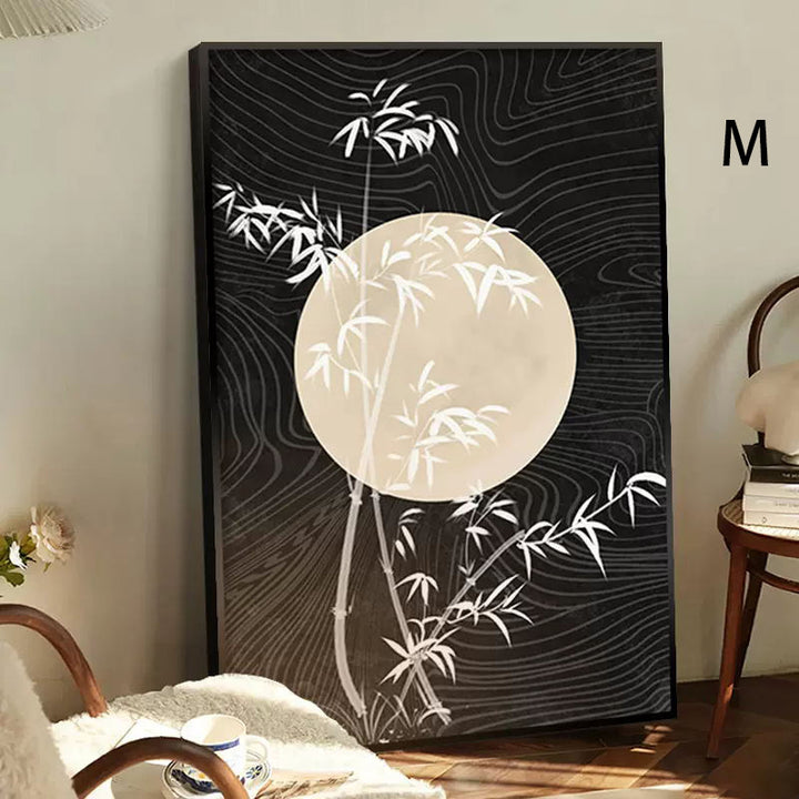 Floral Textured Framed Wall Art