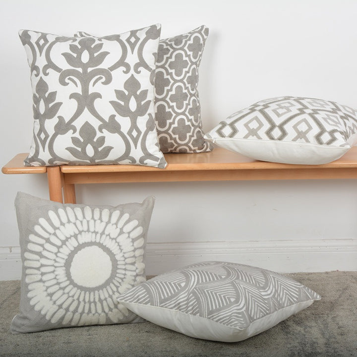 Geometric Pattern Decorative Pillow
