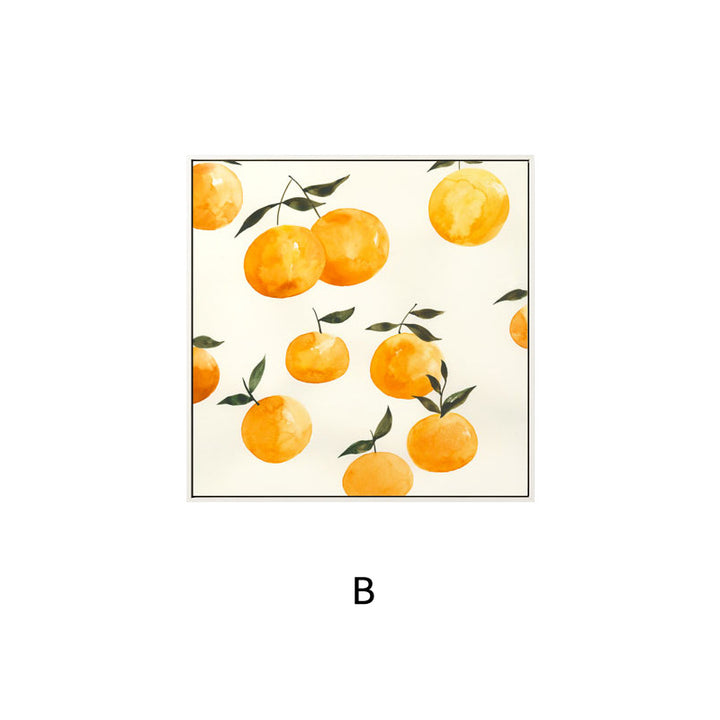 Decorative Citrus Fruit Wall Art