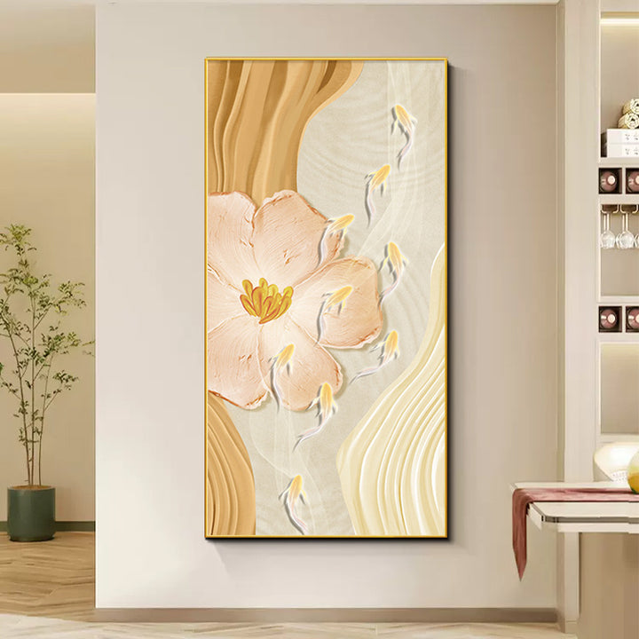 Floral Relief Wall Art