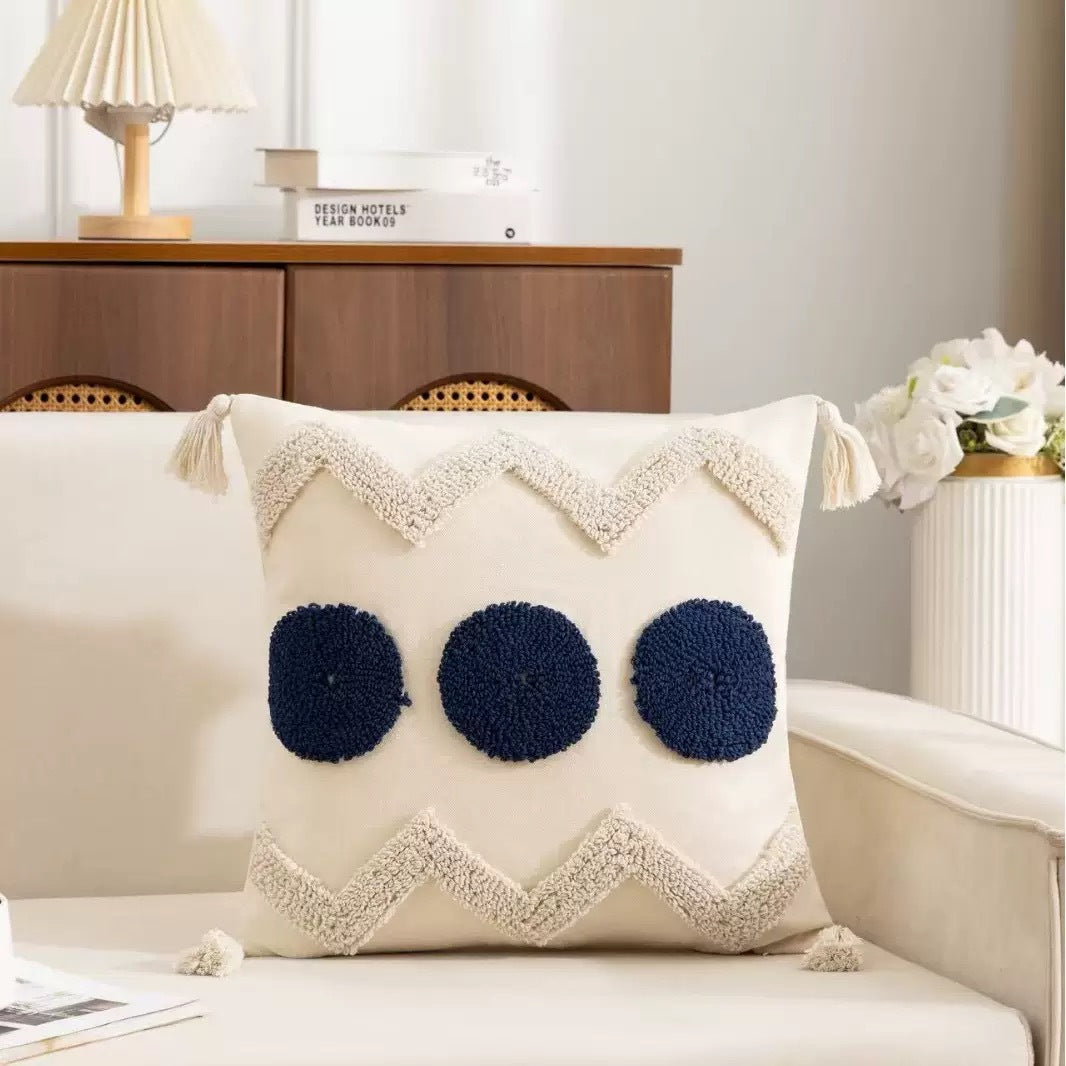 Luxurious Textured Decorative Throw Pillow