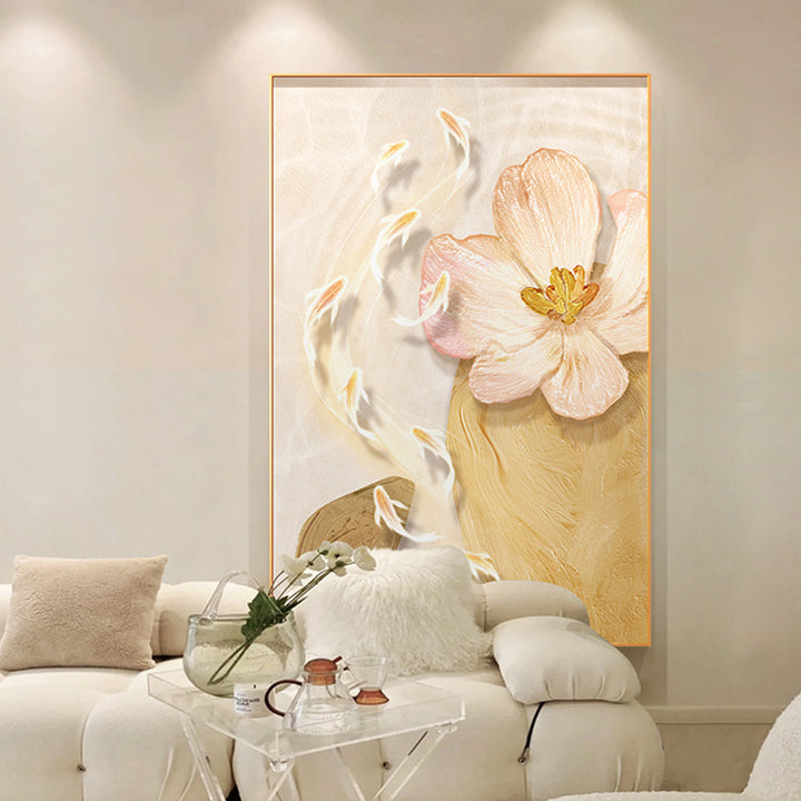 Floral Embellished Wall Art