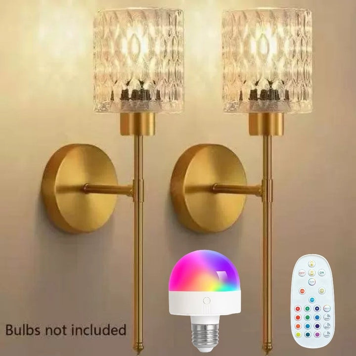 Modern Crystal Glass Wall Light