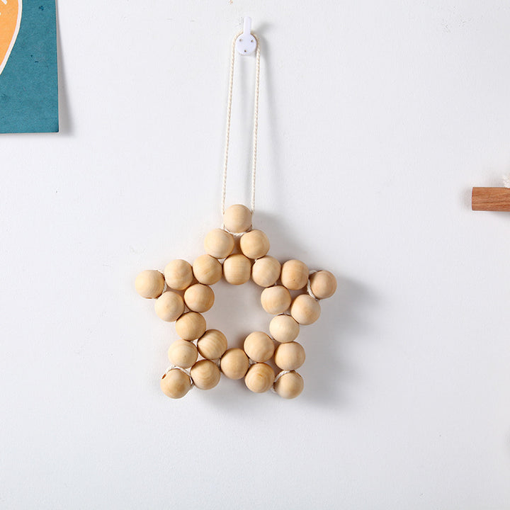 Decorative Wooden Star Wall Hanging
