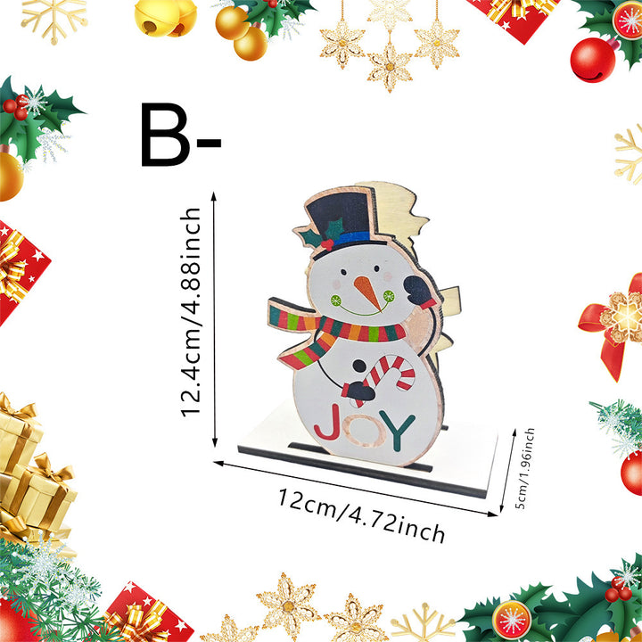 Christmas decoration with gingerbread house motifs