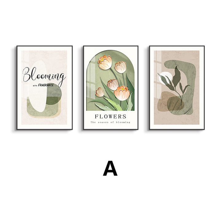 Floral Art Print Set