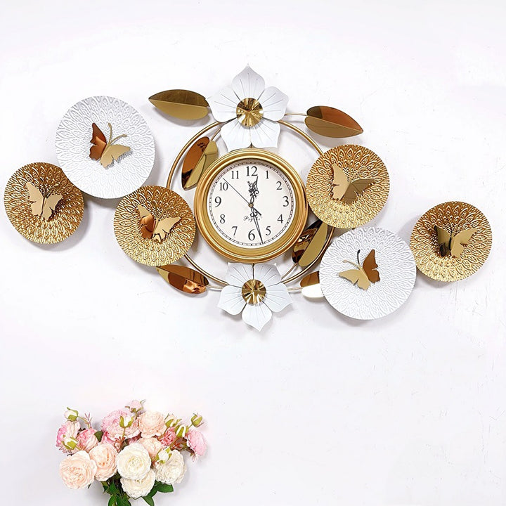 Decorative Butterfly Wall Clock
