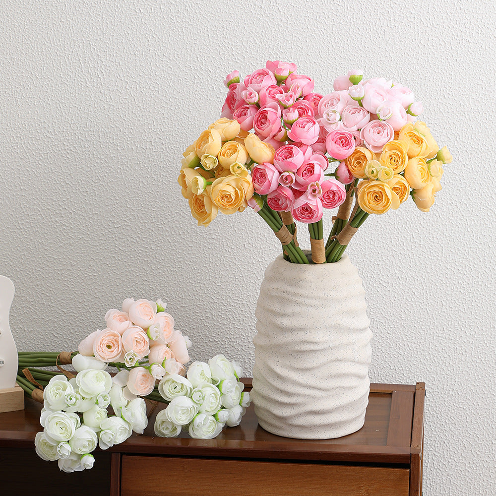 Decorative art bouquet with elegant roses