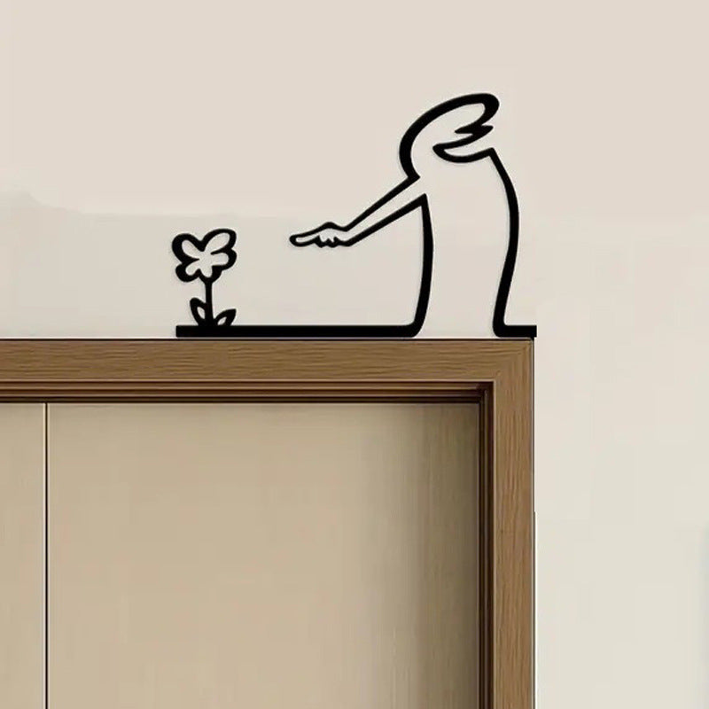 Wall decoration with animal motif