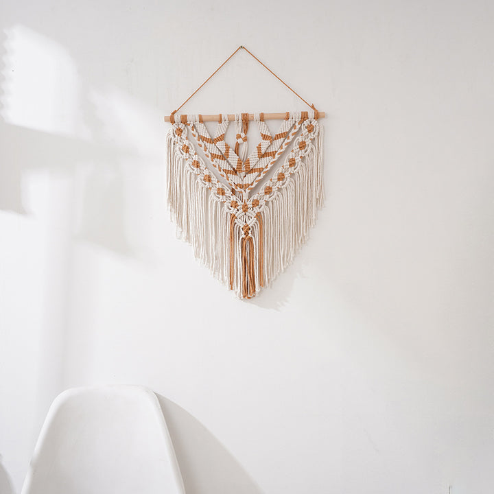 Macrame Geometric Wall Tapestry