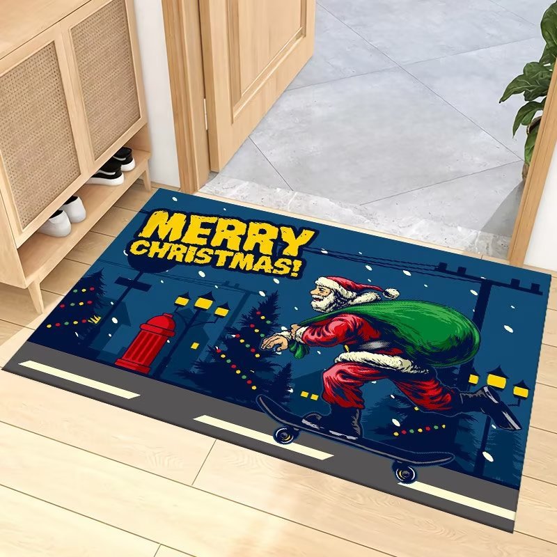 Festive Christmas Entrance Mat