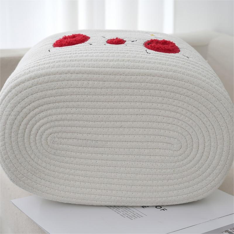 Handcrafted cotton basket