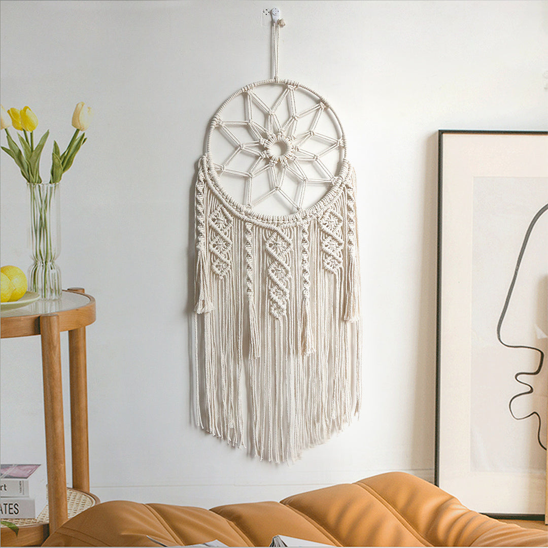 Macrame Wall Decoration with Elegant Appeal