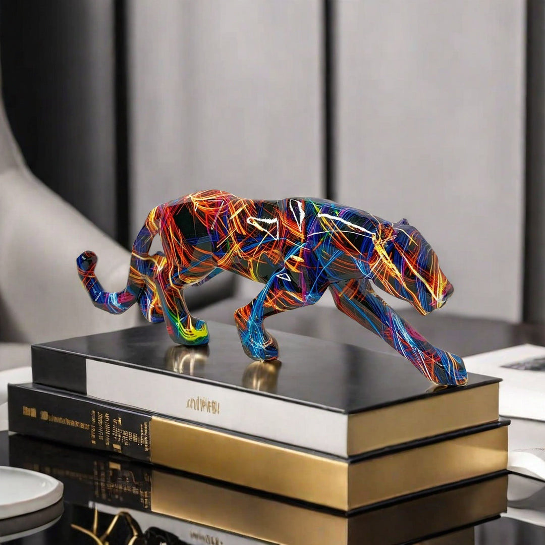 Decorative Panther Sculpture