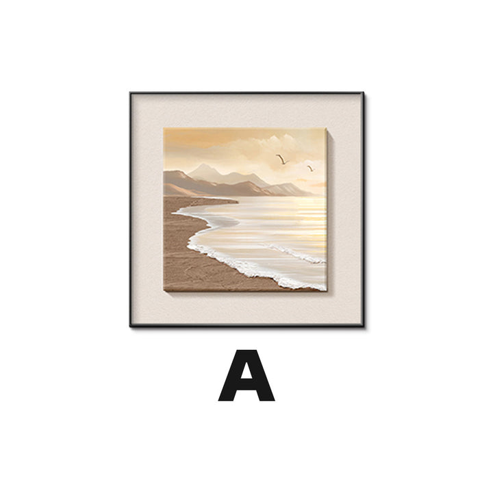 Coastal Serenity Framed Wall Art