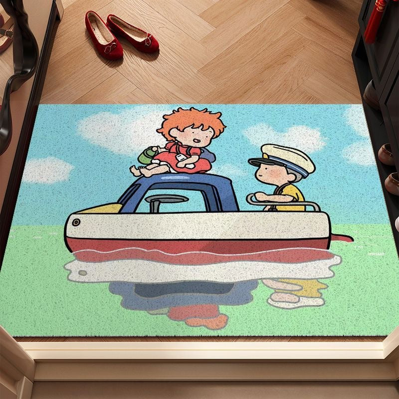 Cartoon-Themed Floor Mat Avarnia