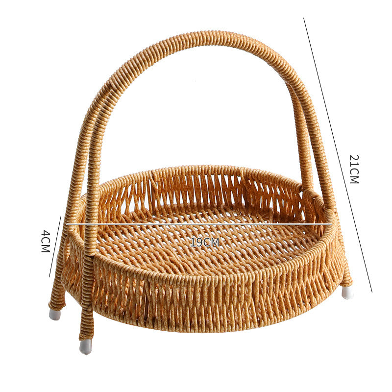 Elegant Handmade Willow Basket