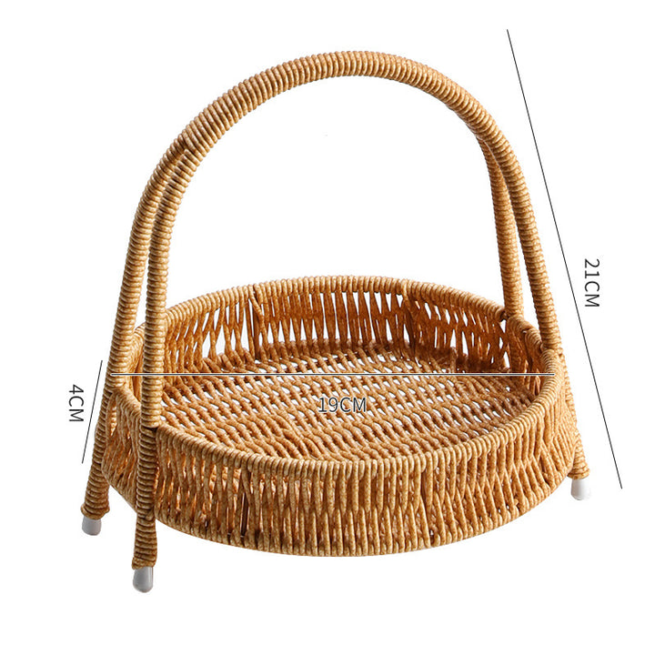 Elegant Handmade Willow Basket