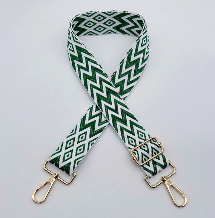 Adjustable Patterned Bag Strap