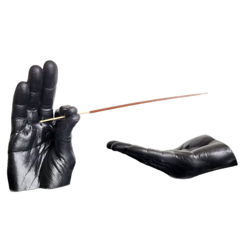 Decorative Hand Gesture Incense Holder