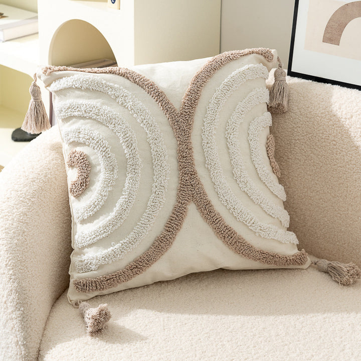 Textured Decorative Throw Pillow