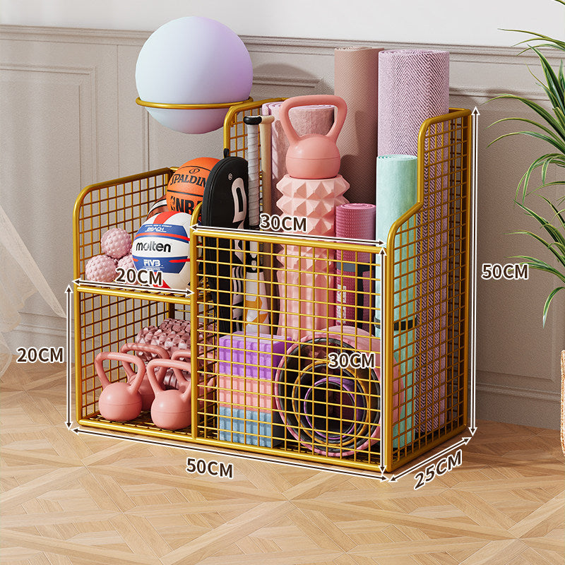 Multi-Level Fitness Equipment Organizer