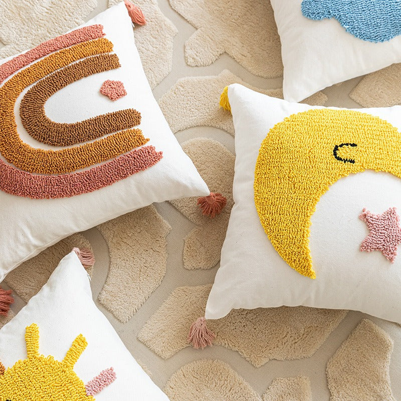 Decorative Sunshine Pattern Pillow