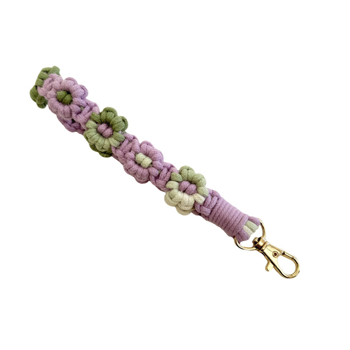 Decorative Macrame Keychain Holder