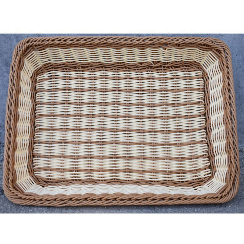 Handwoven Rectangular Storage Tray