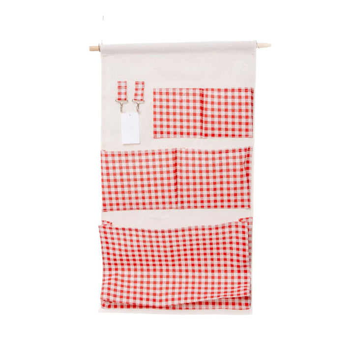 Wall-mounted storage bag