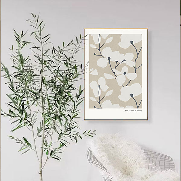 Floral Patterned Wall Art Print